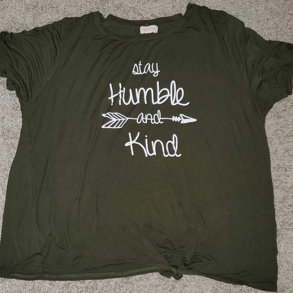 Auban Girl Stay Humble and Kind Blouse